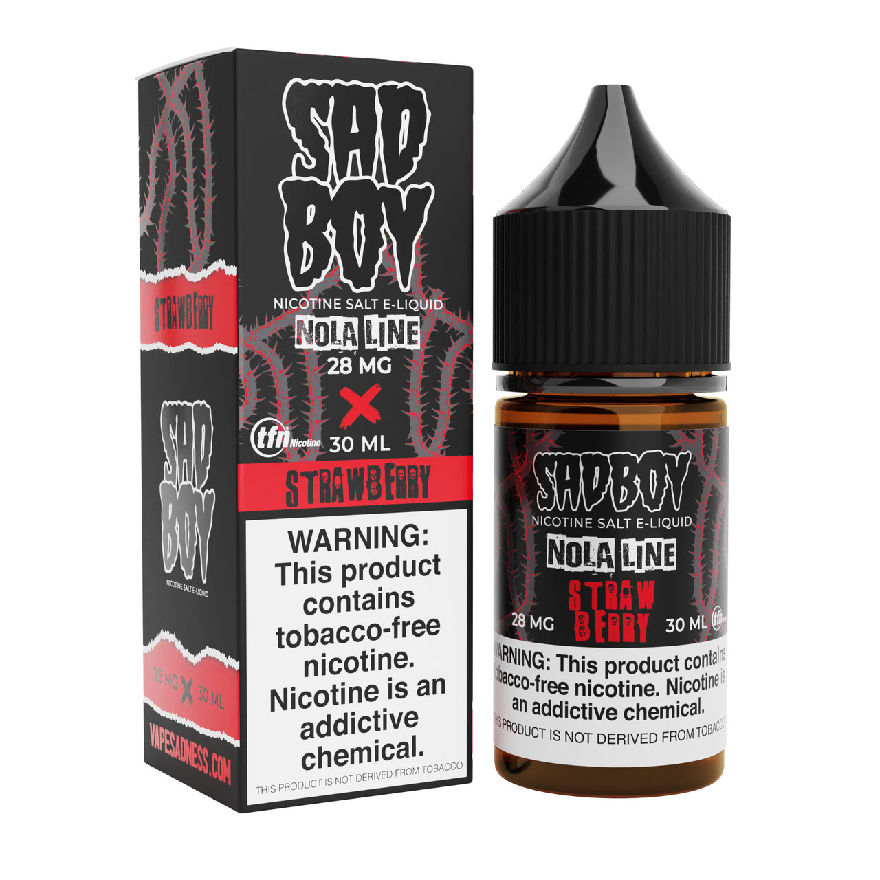 SadBoy Synthetic Nicotine Salt E-Liquid 30ML
