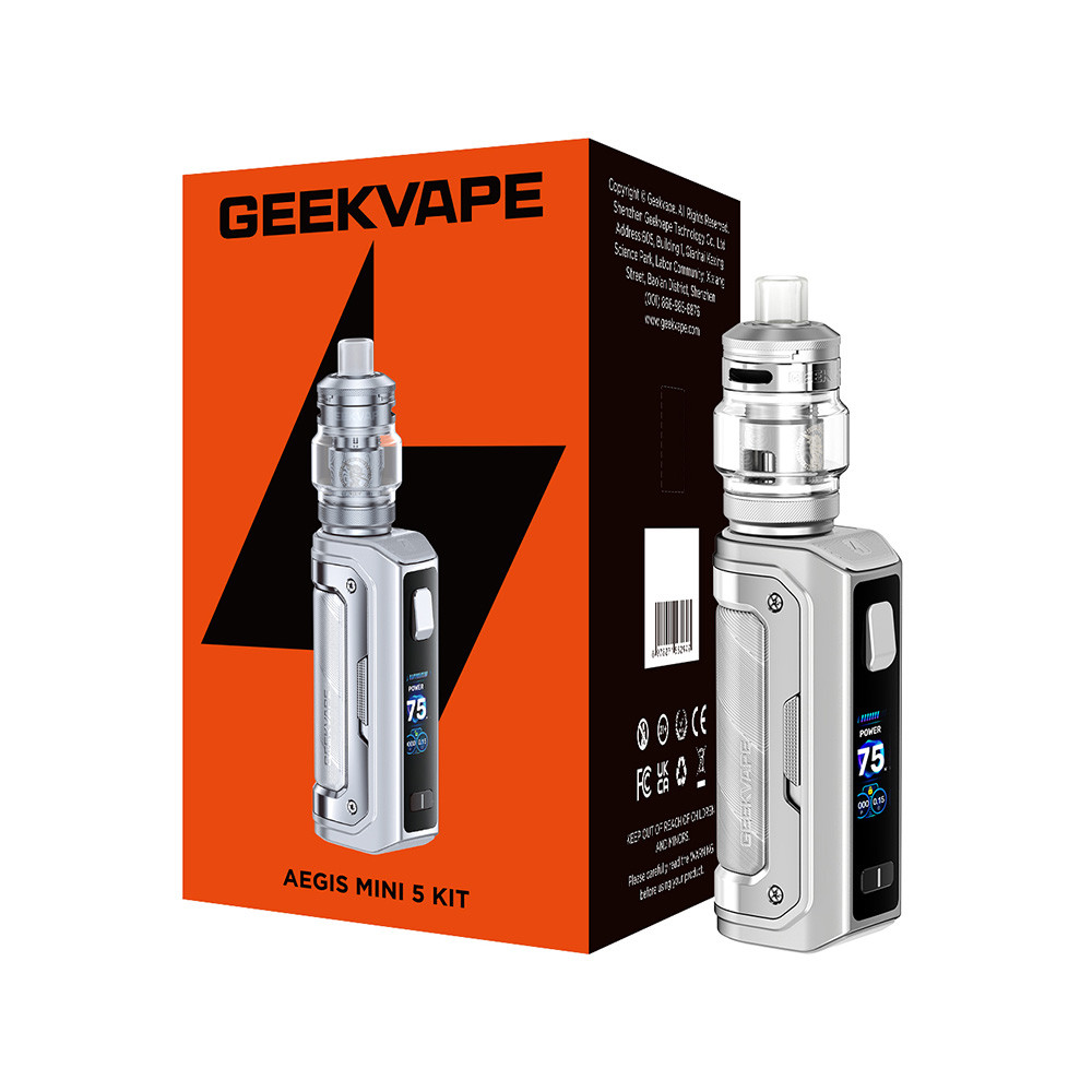 GeekVape Aegis Mini 5 100W 3200mAh Starter Kit With 5ML Z Nano 3 Tank (MSRP $72.90)