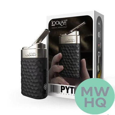 Lookah Python 650mAh Variable Voltage Vaporizer Kit With 710 Quartz Coil & Digital Screen