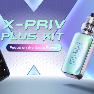 SMOK X-Priv Plus 225W Dual 18650 Starter Kit With 5.5ML TF-D Subtank (MSRP $65.00)