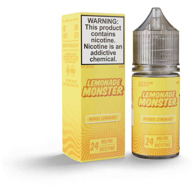 Lemonade Monster Synthetic Nicotine Salt E-Liquid 30ML By Jam Monster