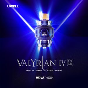 Uwell VALYRIAN IV 8.5ML Refillable Replacement Tank (MSRP $49.99)