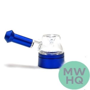 Masterdam Rolling Supplies 2 Inches Spoon Pipe With XL Storage Flat Base Glass Bowl & Carb [YD 2000]