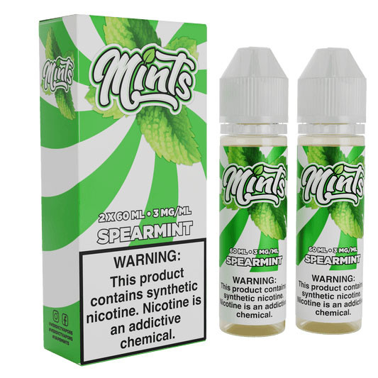 Mints Synthetic Nicotine E-Liquid 120ML (2 x 60ML)