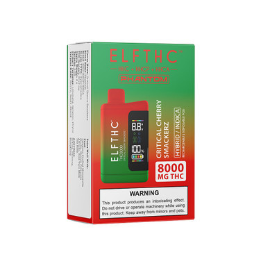 ELFTHC PHANTOM HHC + HHCP + HHCA Rechargeable Disposable With Digital Screen 8G - Display of 5