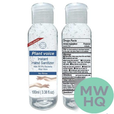 Plant Voice Instant Hand Sanitizer 100ML