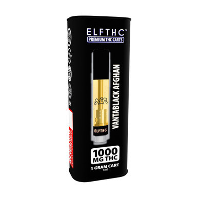 ELFTHC Delta THC Vape Cartridge 1G - Display of 8