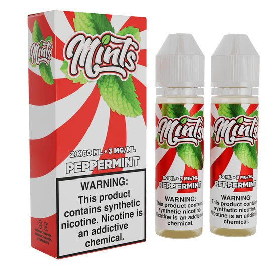 Mints Synthetic Nicotine E-Liquid 120ML (2 x 60ML)