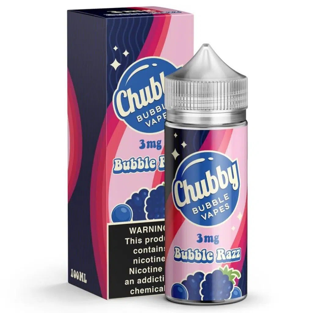 Chubby Bubble Vapes Nicotine E-Liquid 100ML