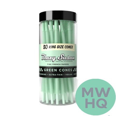 Blazy Susan Green Pre-Rolled Cones (MSRP $3.00 - $12.00 Each)