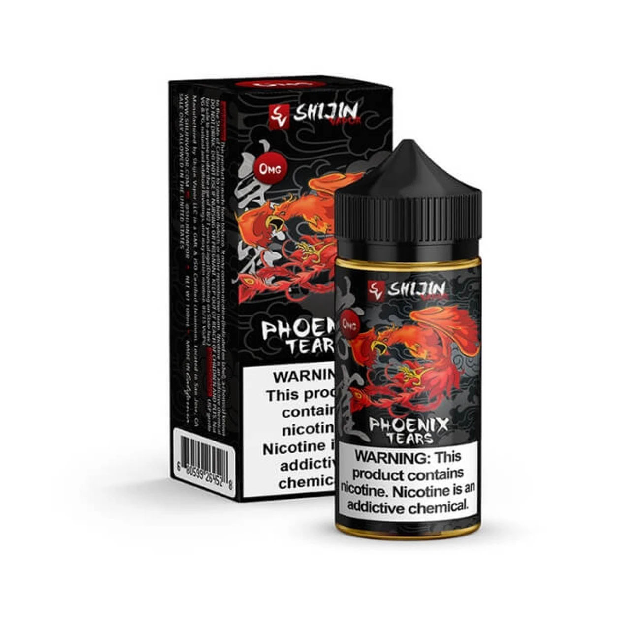 Shijin Vapor Synthetic Nicotine E-Liquid 100ML