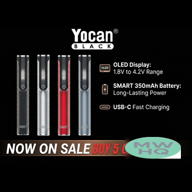 Yocan Black 350mAh SMART Battery