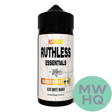 Ruthless Essentials Nicotine E-Liquid 100ML