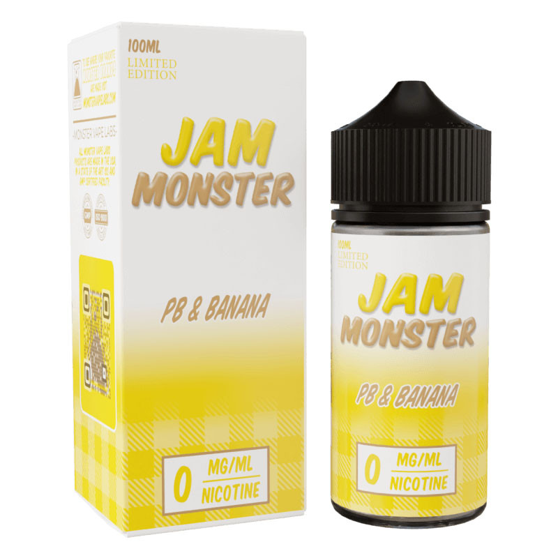 PB & Jam Monster Synthetic Nicotine E-Liquid 100ML