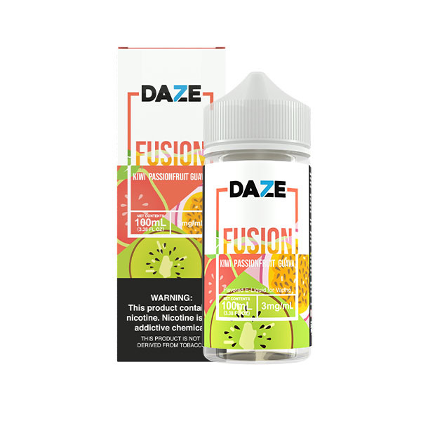 7 Daze Fusion Synthetic Nicotine E-Liquid 100ML