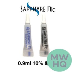 Sapphyre Nic 0.9ML Concentrated Nicotine Additive - Display of 50