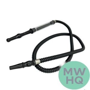 Zebra Smoke Plastic Hookah Hose Ice - Assorted Colors [PA-15]