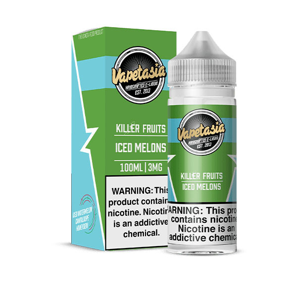 Vapetasia Killer Sweets / Fruits ICED Synthetic Nicotine E-Liquid 100ML (MSRP $24.99)