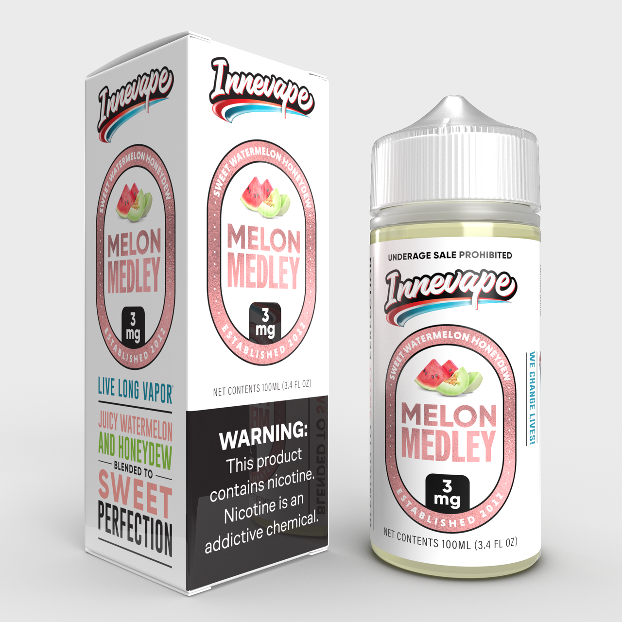Innevape Nicotine E-Liquid 100ML