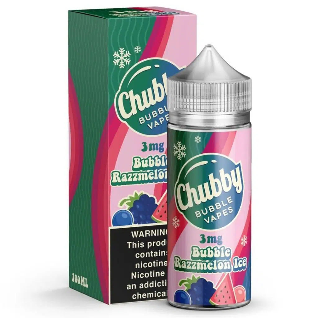 Chubby Bubble Vapes Nicotine E-Liquid 100ML
