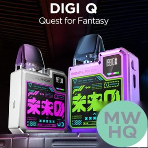 GeekVape Digiflavor Digi-Q 1000mAh Pod System Starter Kit With 2 x Refillable 2ML GeekVape Q Cartridge (MSRP $34.99)