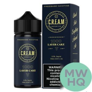 C.R.E.A.M Vapor Co. Nicotine E-Liquid 120ML