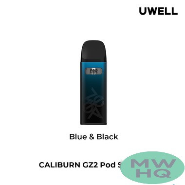Uwell Caliburn GZ2 850mAh Pod System Starter Kit With Refillable 2ML Caliburn G2 Empty Cartridge Pod