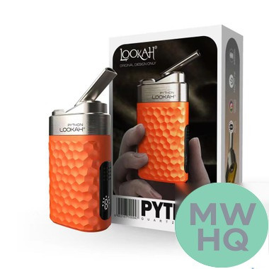 Lookah Python 650mAh Variable Voltage Vaporizer Kit With 710 Quartz Coil & Digital Screen