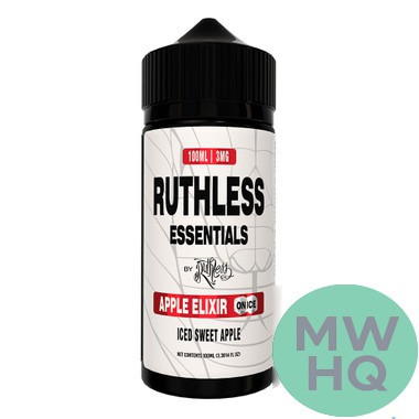Ruthless Essentials Nicotine E-Liquid 100ML