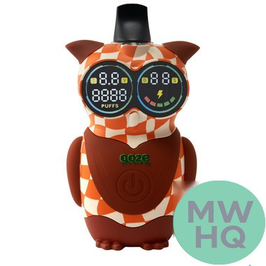Ooze Hoot Character 650mAh Dual 510 Cartridge Device Battery With Digital Screen