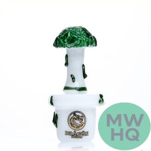 Dragon Platinum Glass Hand Pipe Tree Pot Shape - 80 Grams - 4.5 Inches - Assorted Colors [WPH-413]