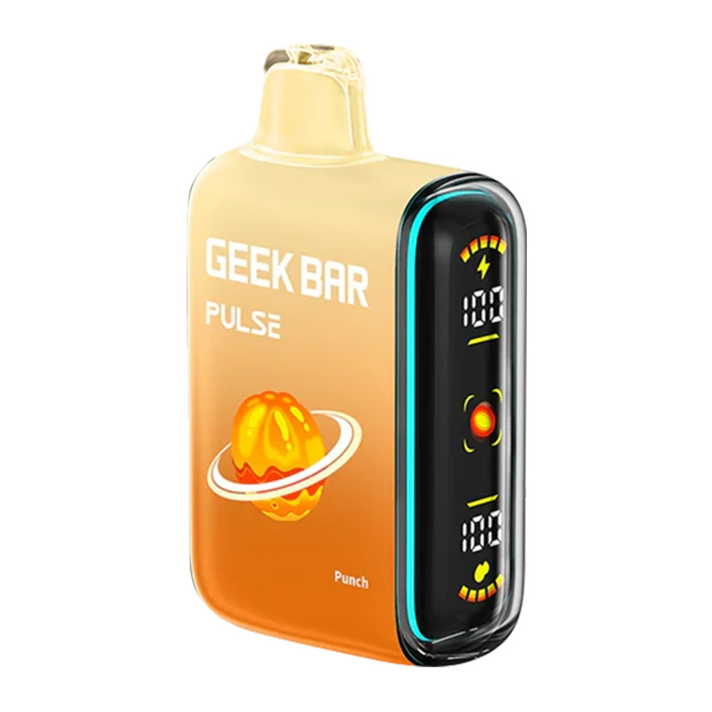 Geek Bar Pulse 16ML 15K Puffs Disposable Device With Battery & E-Liquid Full Screen - Display of 5