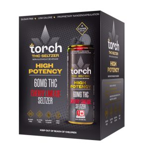 Torch Delta-9 THC High Potency Drink 60MG - Display of 4 (MSRP $9.99 Each)