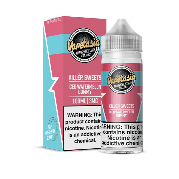 Vapetasia Killer Sweets / Fruits ICED Synthetic Nicotine E-Liquid 100ML (MSRP $24.99)
