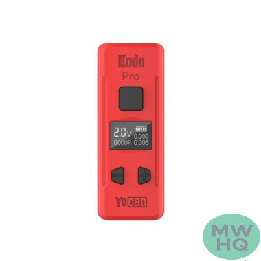 Yocan Kodo Pro 400mAh Cartridge Vaporizer Box Mod - Display of 20