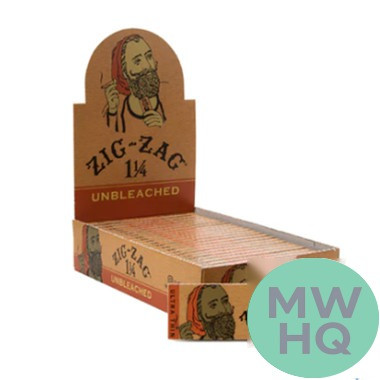 Zig-Zag 1 1/4 Size Pre-Rolled Cone Rolling Papers - Pack of 24 - Display of 12 Packs