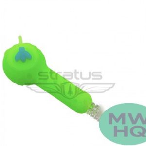 Stratus 2 In 1 Silicone Pipe For Dry & Wax - 70 Grams - 4.5 Inches