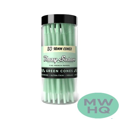 Blazy Susan Green Pre-Rolled Cones (MSRP $3.00 - $12.00 Each)
