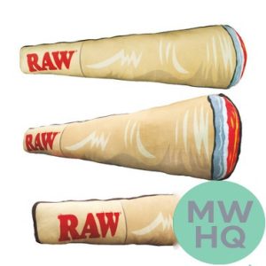 RAW Cone Pillow With Zipper Cover
