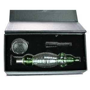 Dragon Glass Spiral Nectar Collector Set - Assorted Colors [NC-005] (MSRP $18.00)