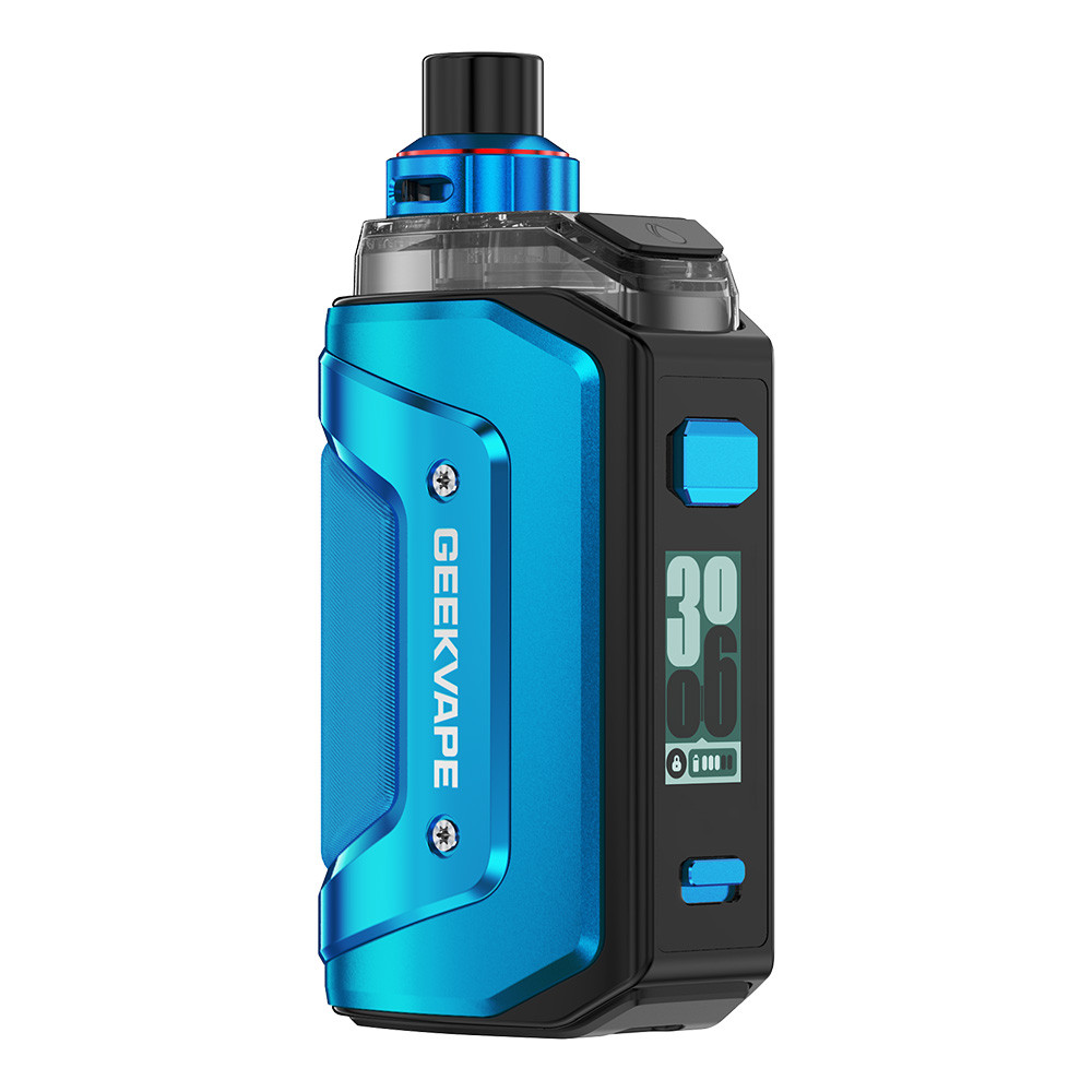 GeekVape Aegis Hero 5 2000mAh Pod System Starter Kit With 6.5ML Refillable Aegis Hero Cartridge (MSRP $49.99)