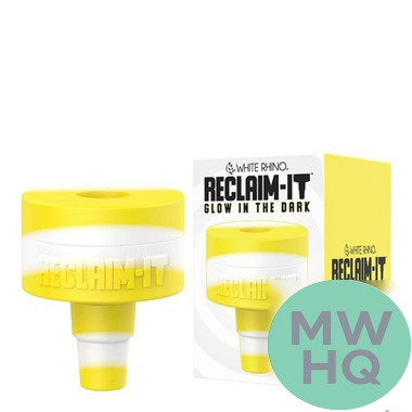 White Rhino Reclaim-It Glow In The Dark Silicone Reclaimer