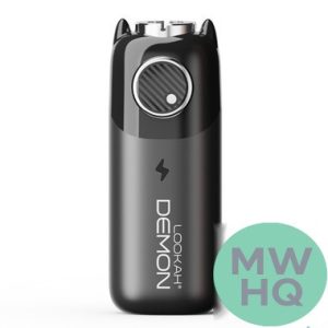 Lookah Demon 500mAh VV 510 Cartridge Mod Battery - Assorted Colors - Display of 16 (MSRP $19.99 Each)