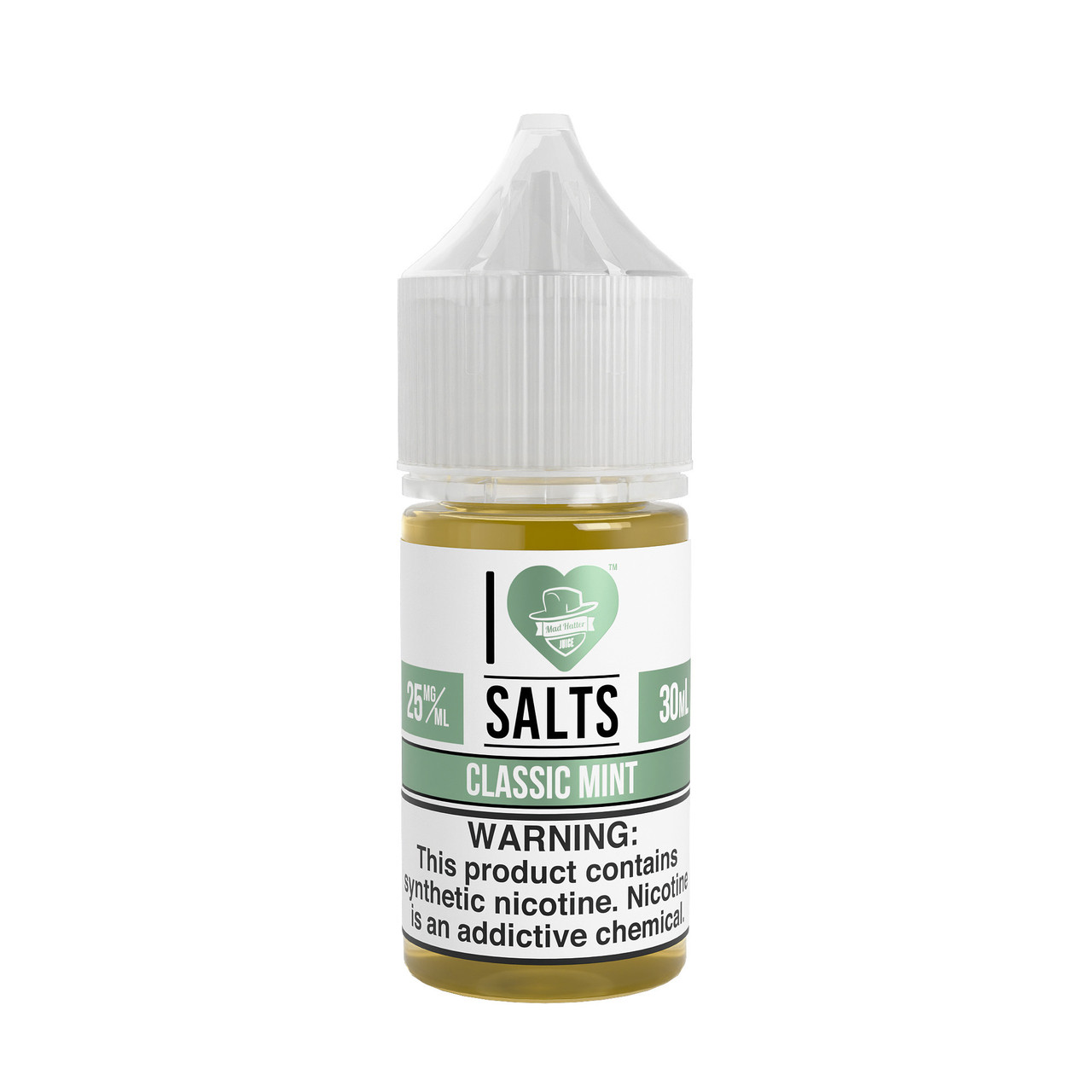 I Love Salts Synthetic Nicotine Salt E-Liquid By Mad Hatter 30ML