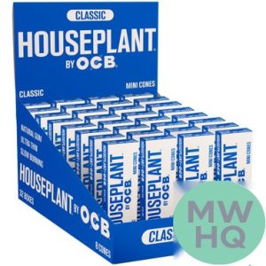 Houseplant By OCB Mini Size Cones - Pack of 8 - Display of 32 Packs