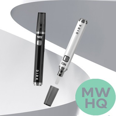Yocan Dirk 400mAh VV Ceramic Dabbing Knife Kit - Display of 9