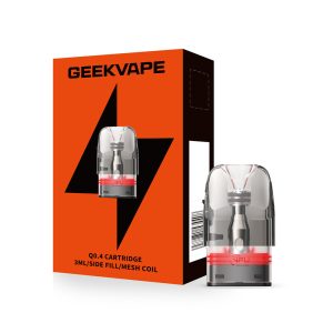 GeekVape Q 3ML Side Fill Replacement Cartridge Pod - Pack of 3 (MSRP $9.60)