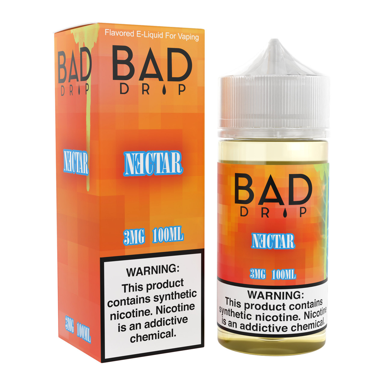 Bad Drip Synthetic Nicotine E-Liquid 100ML (MSRP $24.99)