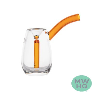 MJ Arsenal Bulb Mini Bubbler Hand Pipe - 3.8 Inches