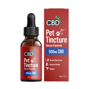CBDfx 500mg Broad Spectrum CBD Pet Tincture 30ML